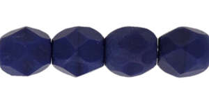 Fire Polish 3mm: Navy Blue, 40 pcs