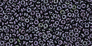 TOHO Demi Round 11/0: TN-11-90 Metallic Amethyst Gun Metal, 10g