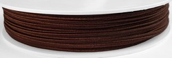 Czech poliester braid - brown // L7905 - roll