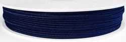 Czech poliester braid - navy blue // L7708