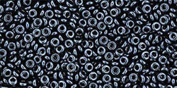 TOHO Demi Round 11/0: TN-11-81 Metallic Hematite, 10g