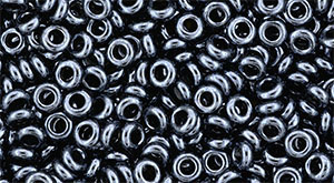 TOHO Demi Round 8/0: TN-08-81 Metallic Hematite, 5g