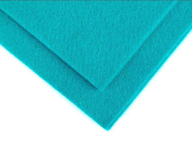 Felt in the sheet 30x40cm - Turquoise