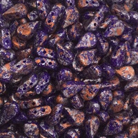 Amos® par Puca®: Opaque Sapphire Tweedy, 27 pcs