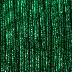 Greek metalized braid 4mm type lurex - green, 1m