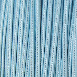 Greek polyester braid 3mm - aquamarine, 1m