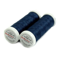 Threads for beading and soutache TYTAN 100, dark blue, 200m