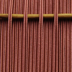 Greek silk braid 4mm - dusty pink, 1m