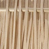 Greek polyester braid 3mm - golden beige, 1m