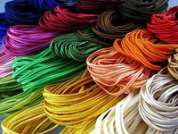 Czech acetate braid - a full set of colors 26 x 1m