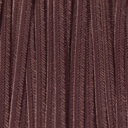 Greek polyester braid 3mm - brown, 1m