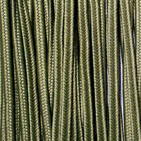 Greek polyester braid 3mm - khaki, 1m