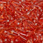 Dagger 3x10mm Crystal Orange-Pink-Red, 20 pcs