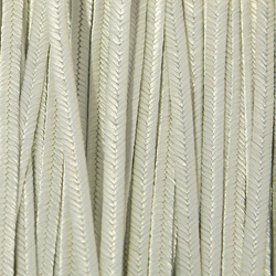 Greek polyester braid 4mm - cold beige, 1m