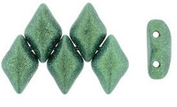 GEMDUO 8x5mm: Metallic Suede - Lt Green, 36 szt.