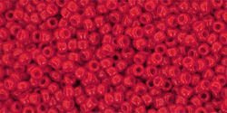 TOHO Round 15/0: TR-15-45A Opaque Cherry, 5g