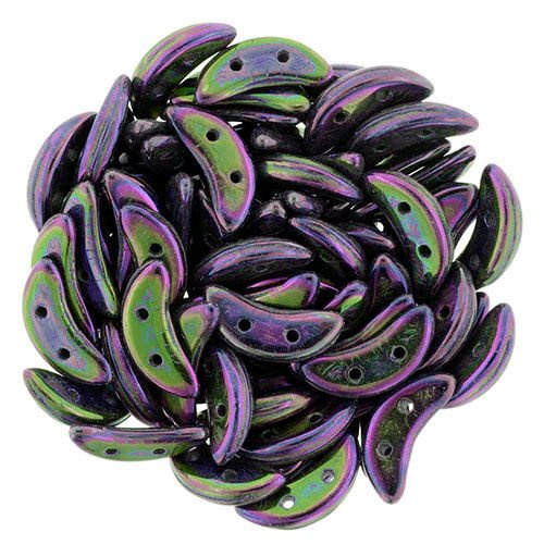 Crescent 3x10mm: Iris - Purple, 45 pcs