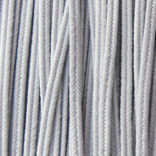 Sutasz grecki 3 mm poliestrowy - popielaty, 1m