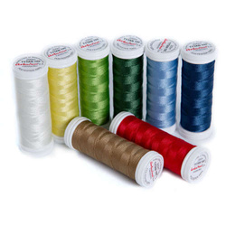 Threads for beading and soutache TYTAN 100, dark blue, 200m