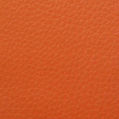 Artificial leather (eco-leather) - orange, 17x25cm