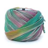 Shibori silk ribbon - Ecru Borealis [10cm]