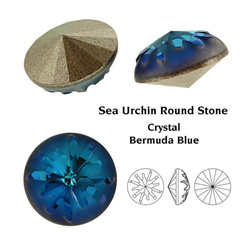 SWAROVSKI Sea Urchin 10 mm Crystal Bermuda Blue