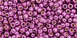 TOHO Round 11/0: TR-11-PF580 PermaFinish - Galvanized Sugar Plum, 10g