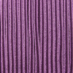 Greek silk braid 4mm - amethyst, 1m