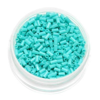 TOHO Bugle #1 (3 mm): TB-01-55 Opaque Turquoise, 10g