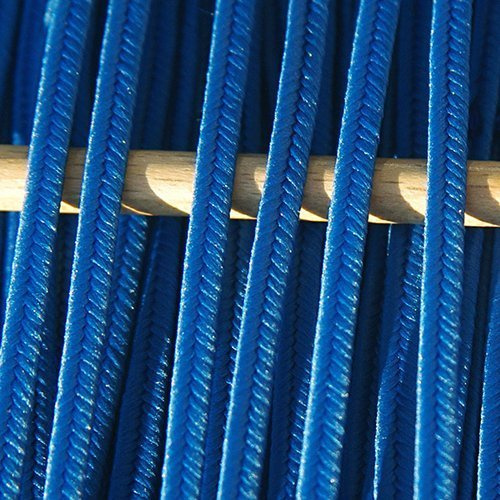 Greek polyester braid 3mm - sapphire, 1m