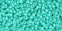 TOHO Round 15/0: TR-15-55 Opaque Turquoise, 5g