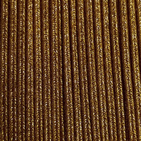 Greek metalized braid 4mm type gold thread - brass, 1m