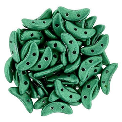 Crescent 3x10mm: ColorTrends: Saturated Metallic Emerald Green, 45 szt.