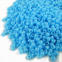 TOHO Round 11/0: TR-11-43 Opaque Blue Turquoise, 10 g