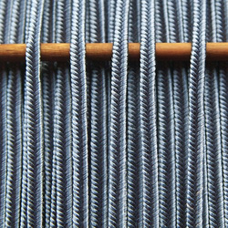 Greek artificial silk (rayon) braid 4mm - steel blue, 1m