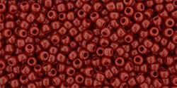 TOHO Round 11/0: TR-11-45 Opaque Pepper Red, 10g