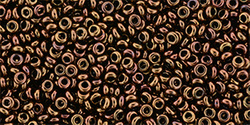 TOHO Demi Round 11/0: TN-11-501 Higher-Metallic Cinnamon Bronze, 5g