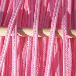 Greek polyester braid 3mm - pink, 1m