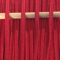 Greek polyester braid 3mm - red, 1m