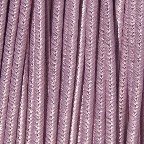 Sutasz grecki 3 mm poliestrowy - brudny fiolet, 1m