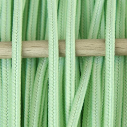 Greek polyester braid 3mm - pale green, 1m