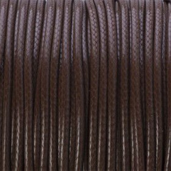 COATED CORD 2mm BROWN