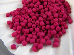 Fire Polish 3mm: Purple Wine, 40 pcs