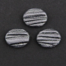 Cabochon CM Classic oval 14x19 gunmetal