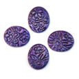 Cabochon CM Classic oval 14x19 violet