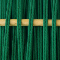 Greek polyester braid 3mm - emerald, 1m