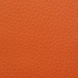 Artificial leather (eco-leather) - orange, 17x25cm