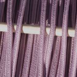 Greek polyester braid 3mm - dusty violet, 1m