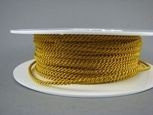 2mm SATIN TWISTED CORD - ANCIENT GOLD // A4203