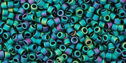 TOHO Treasure #1 (11/0): TT-01-706 Matte-Color Iris - Teal, 5g